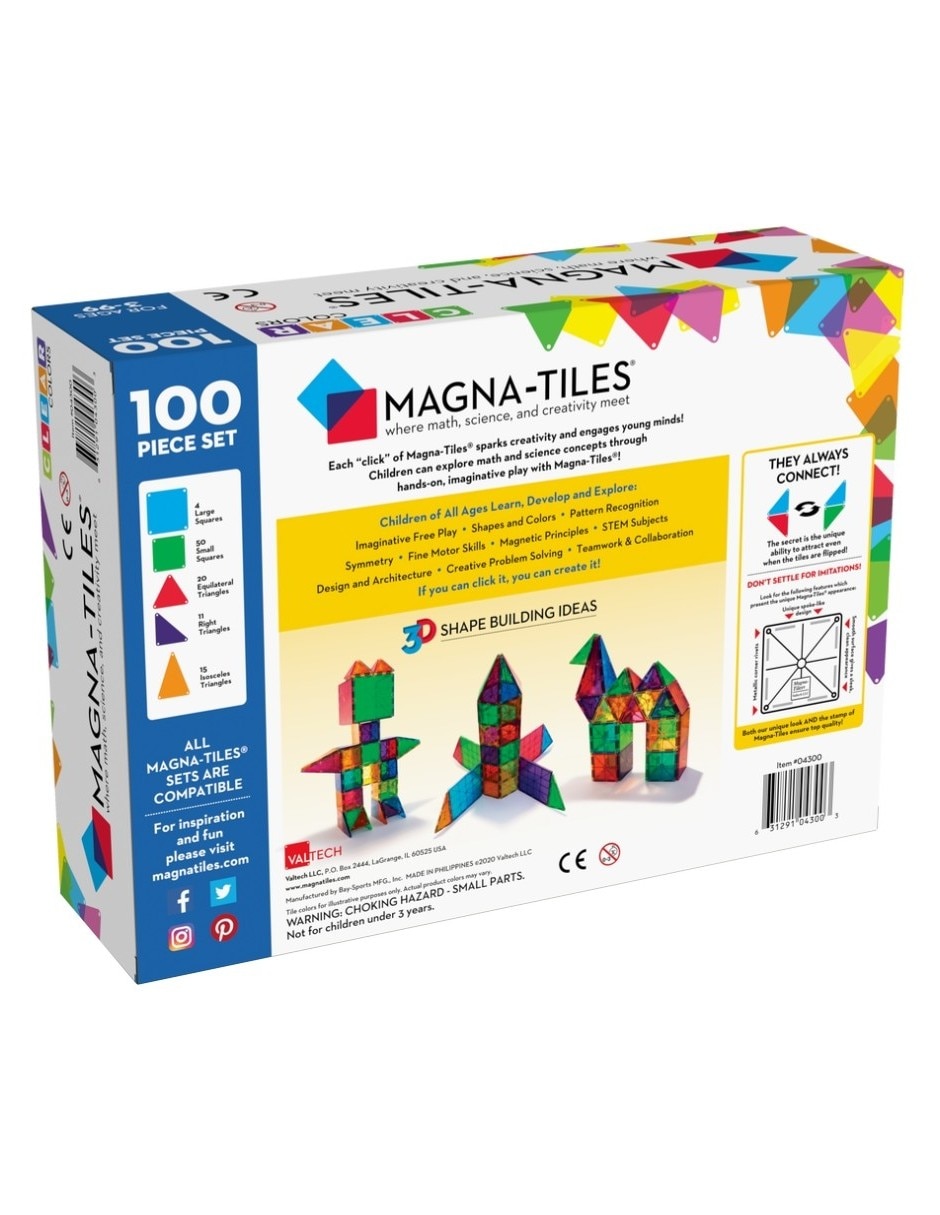 Magna-tile original 04300
Clear Colors 2