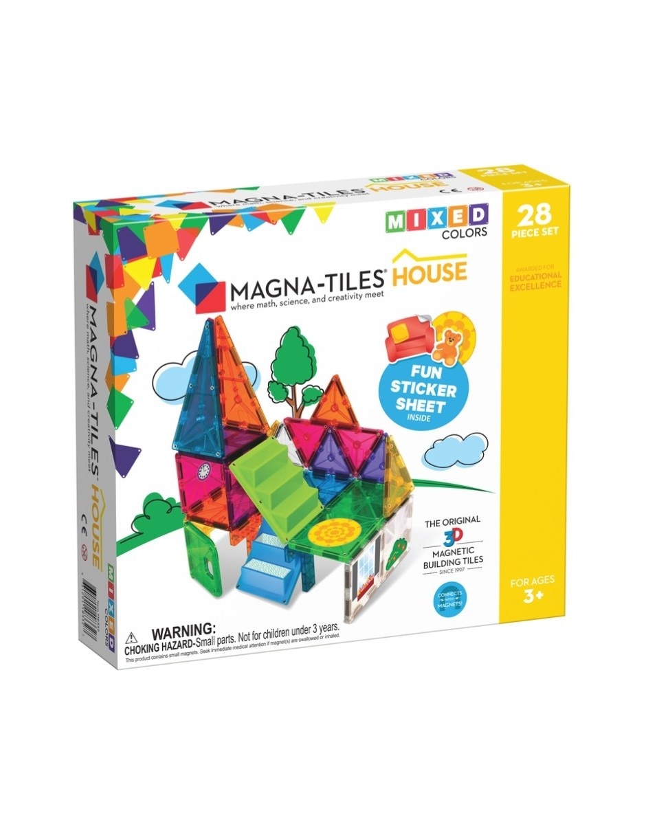 Magna-Tiles House 18332 Mixed Colors