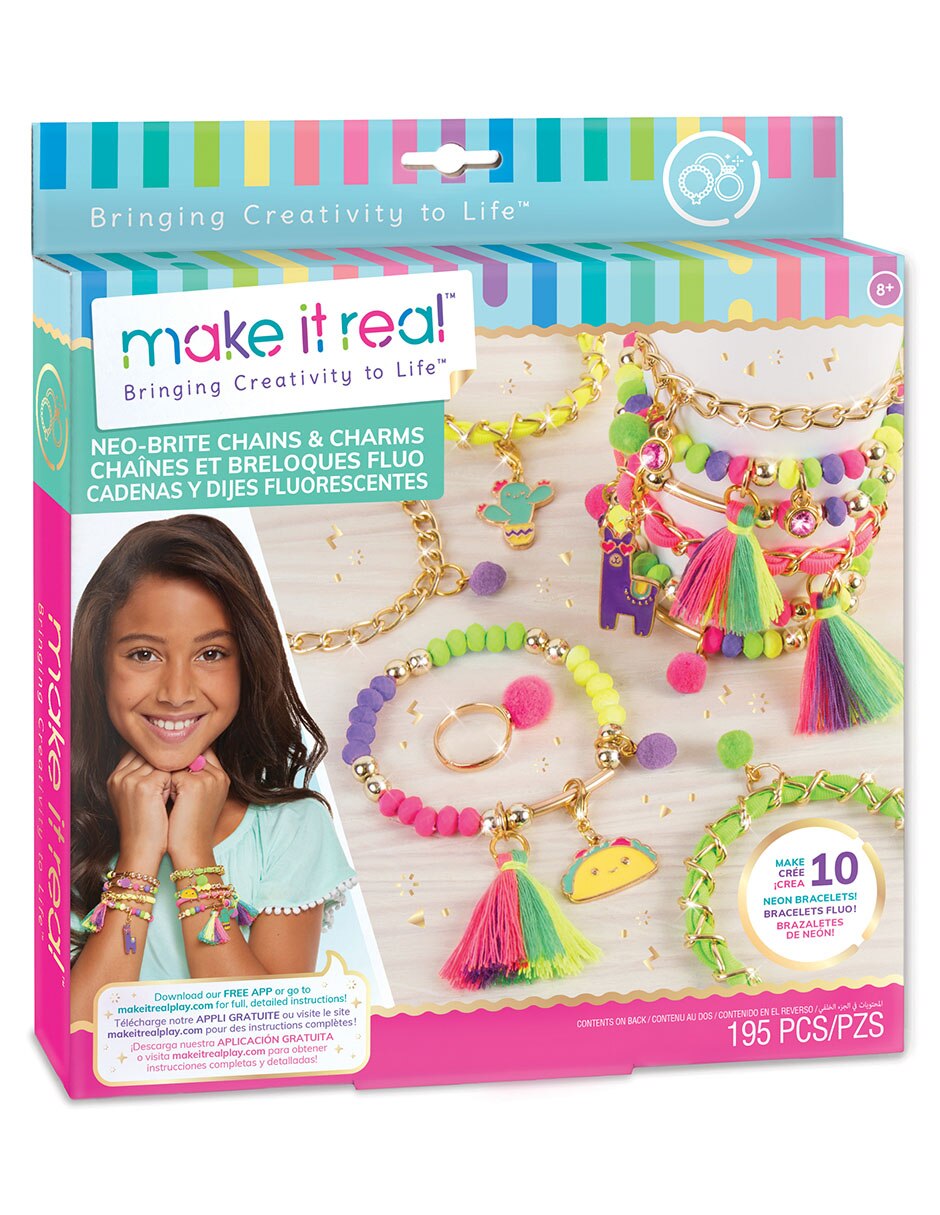 Cadenas y dijes fluorecentes 2