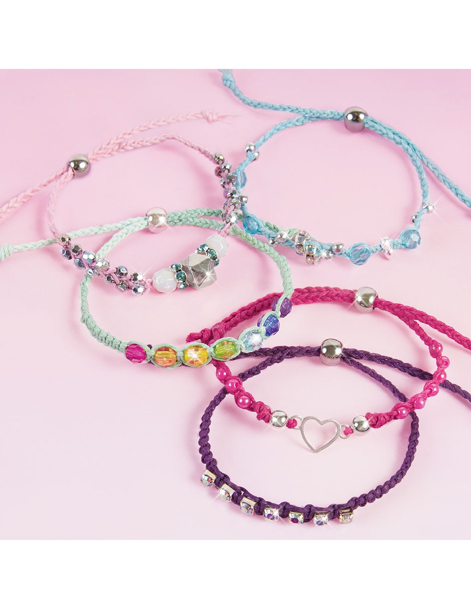 Pulseras de arcoiris brillante 3