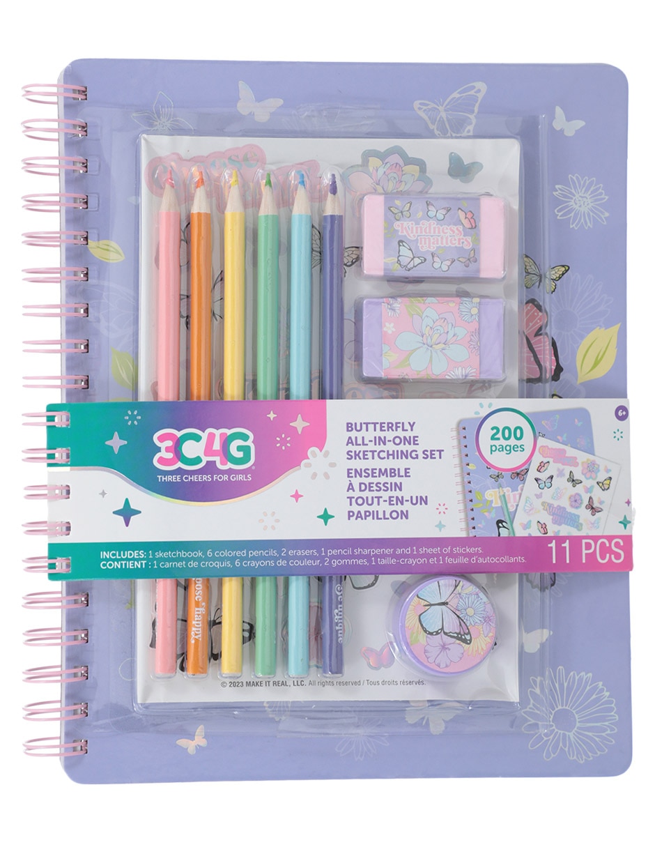Set mariposa todo en uno para dibujar