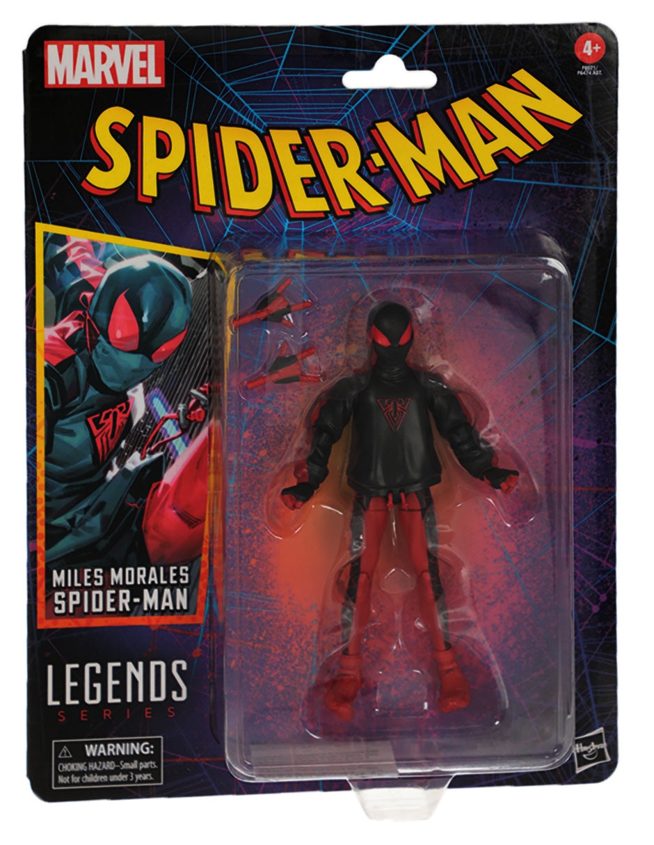 Figura de acción Legend Series Miles Morales collectors 4