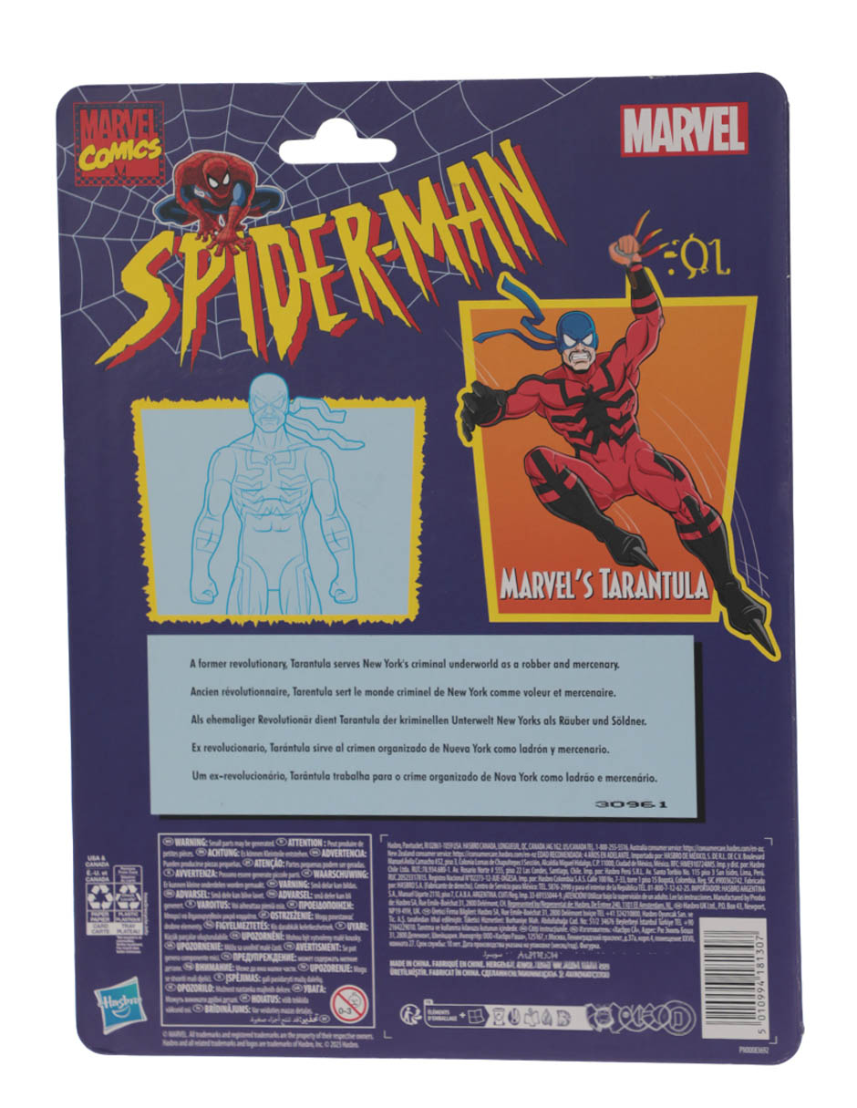 Figura de acción Marvel Comics Tarántula collectors 3