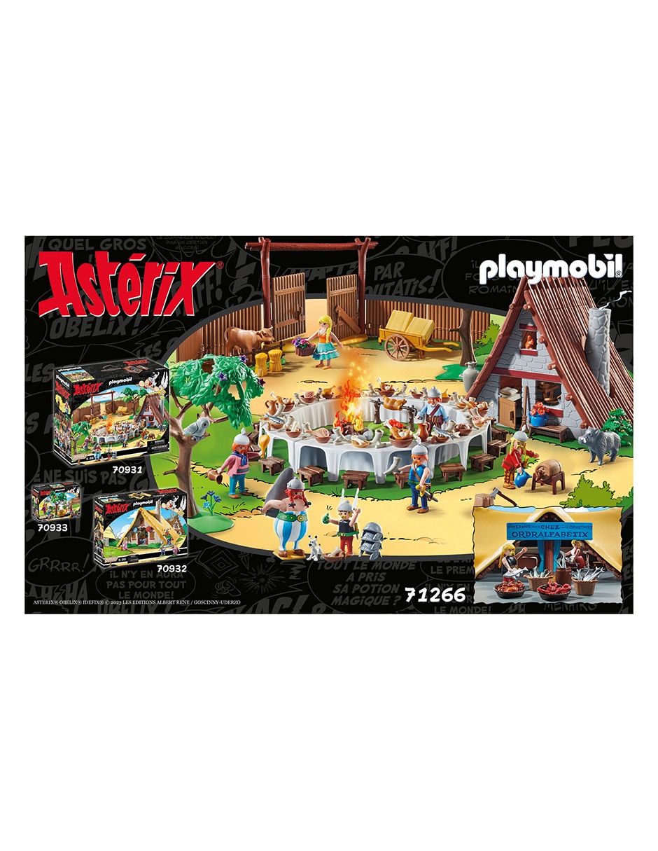 Astérix La Cabaña de Ordenalfabetix 4