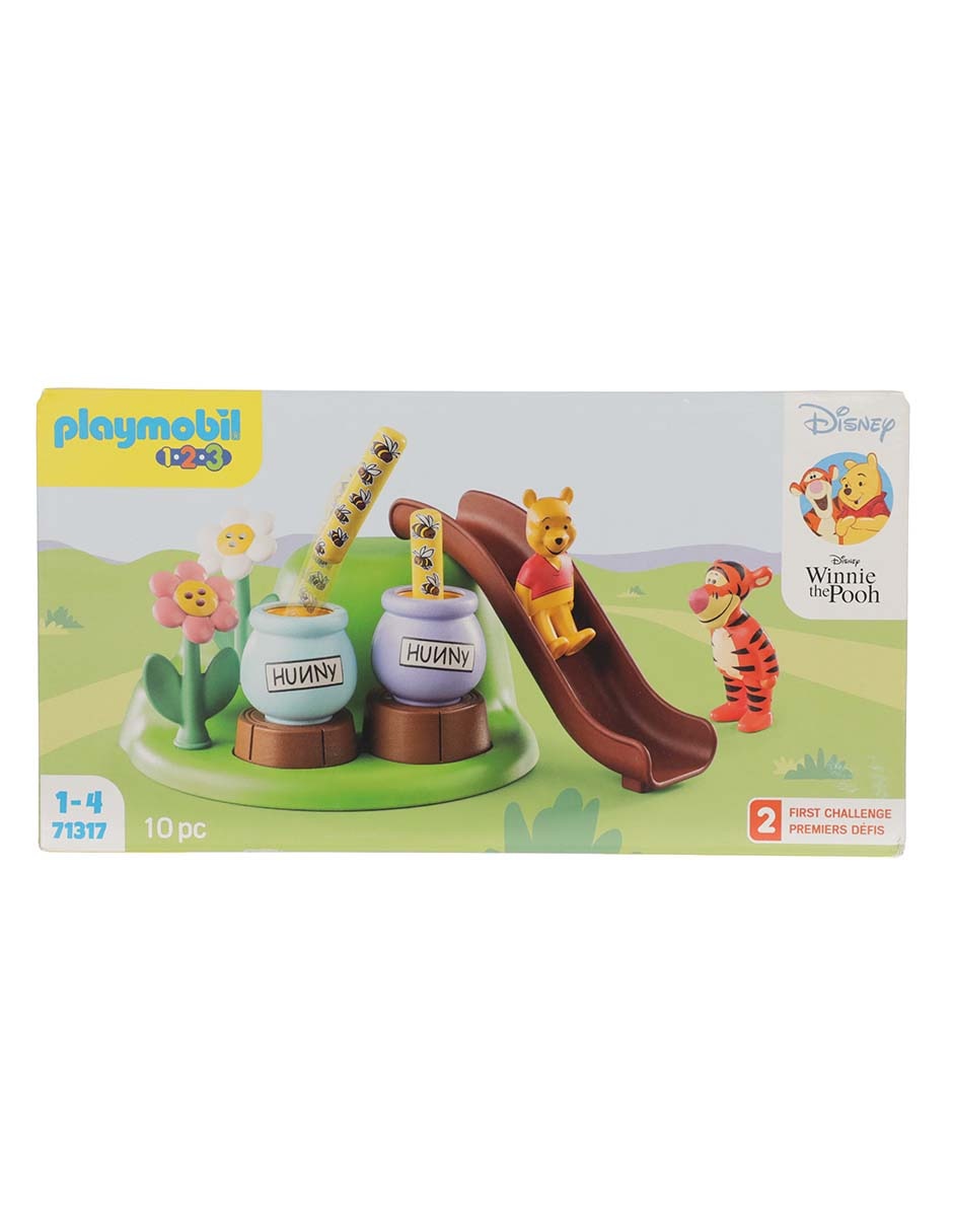 Winnie Pooh 1.2.3 Tigger Jardín de Abejas 71317 First Challenge 4