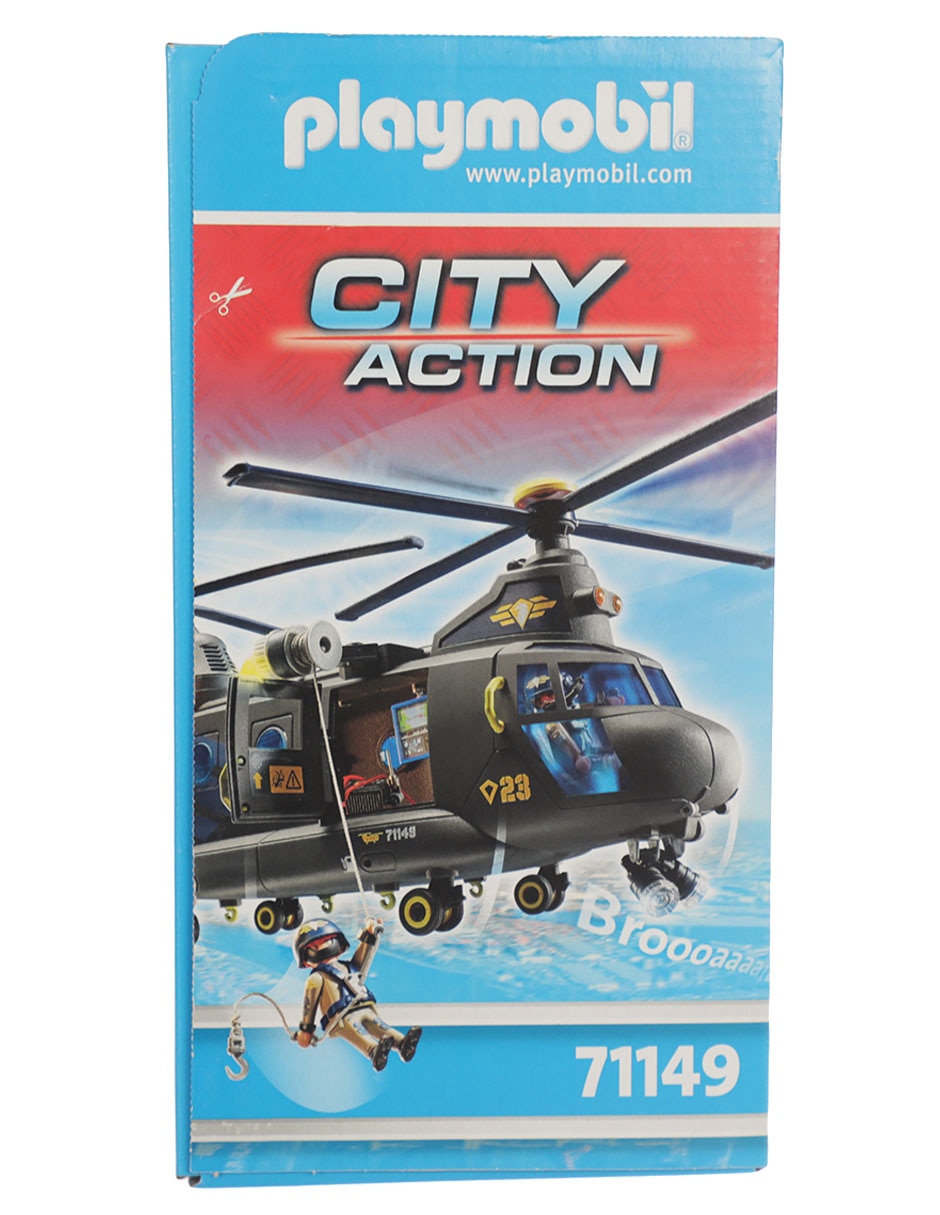 Helicoptero Militar Helicoptero Playmobil Alcampo Avion Juguete
