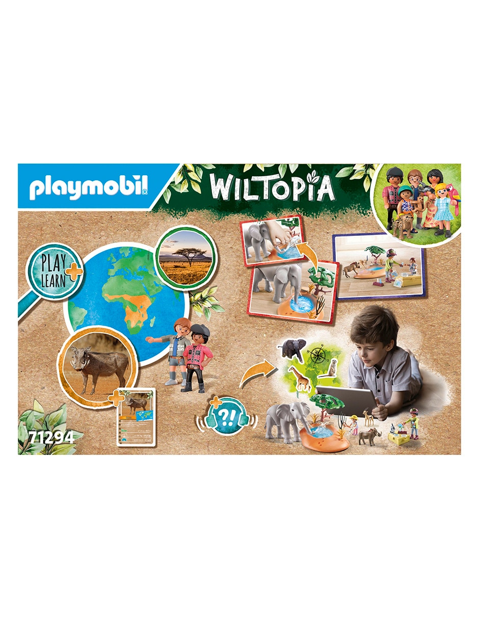 Elephant (with Water Shoot Mechanism) At The Water Hole-Wiltopia 2023 B 3
