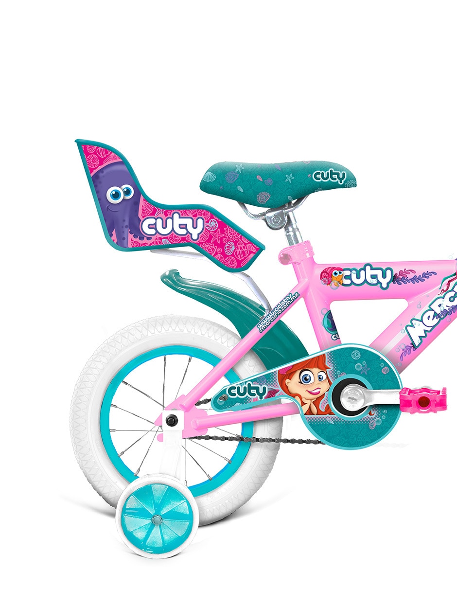 Bicicleta infantil rodada 12 para niña 3