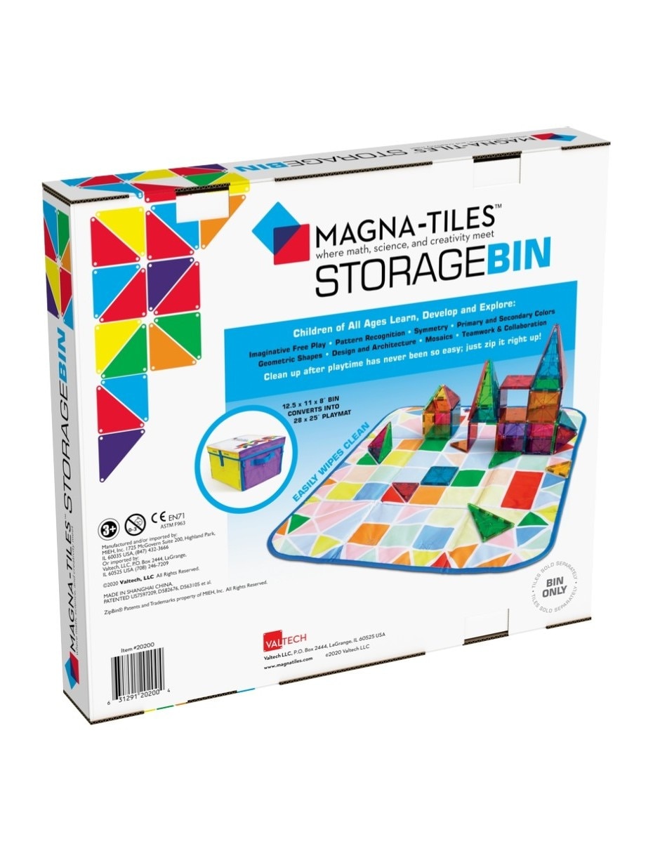 Set construcción Cesta de almacenaje y tapete de juego 2 en 1 con 1 pieza 3