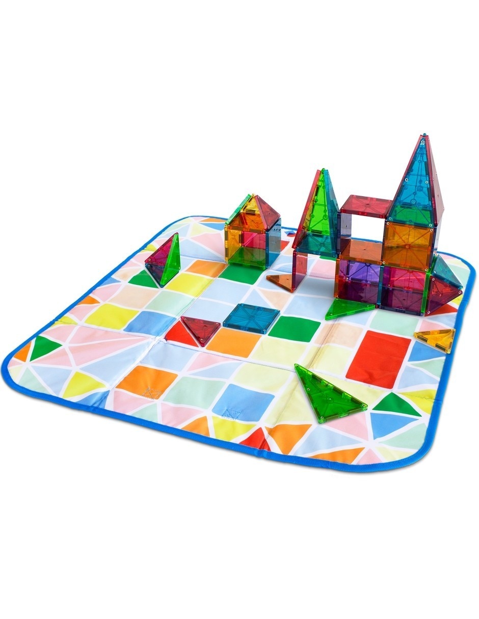 Set construcción Cesta de almacenaje y tapete de juego 2 en 1 con 1 pieza 5