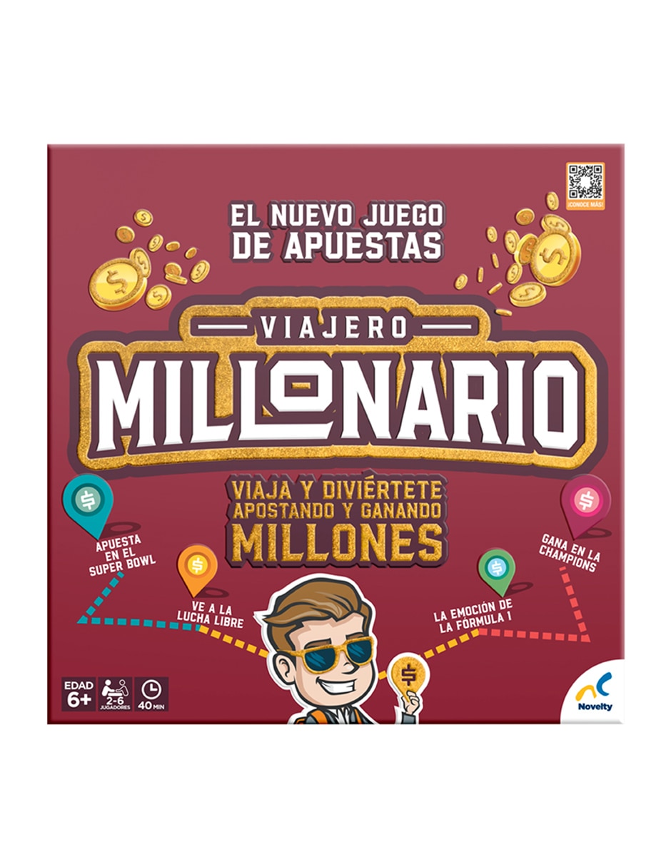 Juego de mesa en familia Viajero Millonario 3