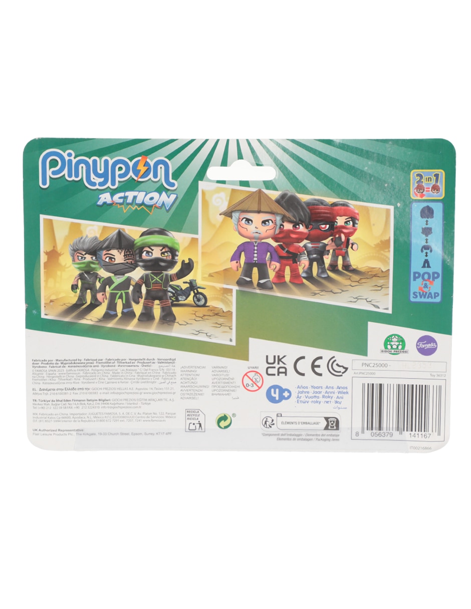 Figura de acción Action collectors Pinypon 3