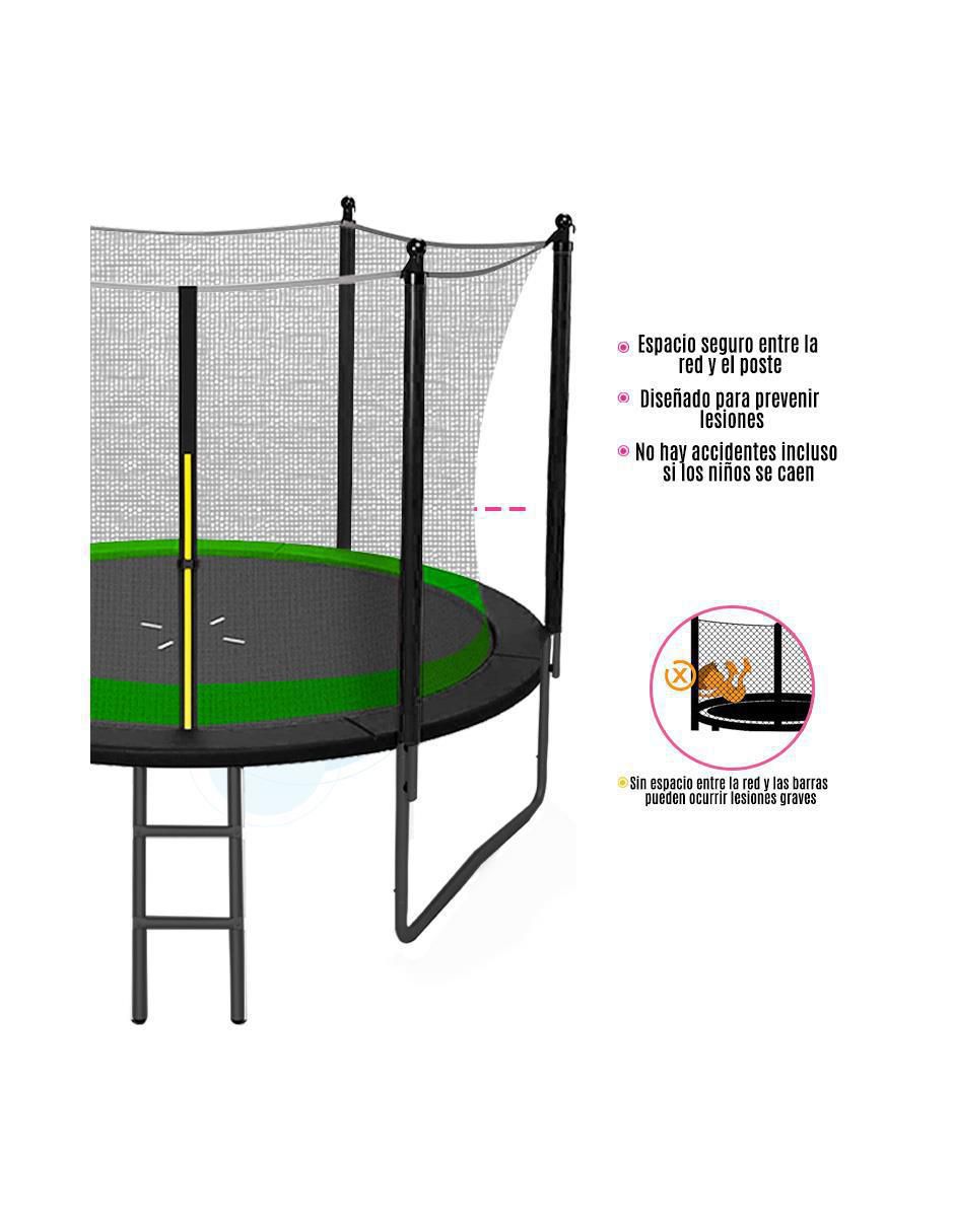 Trampolín infantil 8ft 4