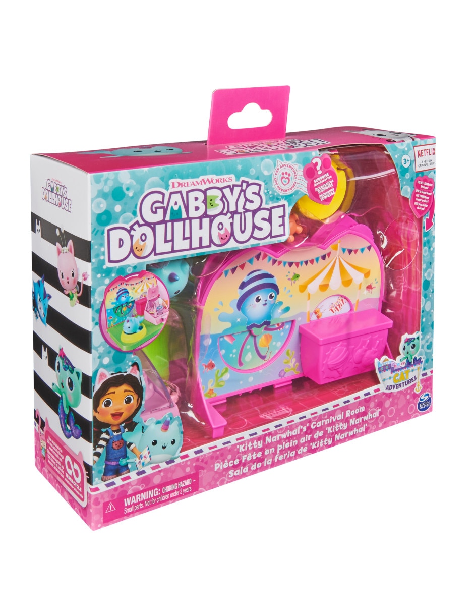 Casa de muñeca Spin Master Sm Gabby Dollhouse Closet Arcoiris de Gabby