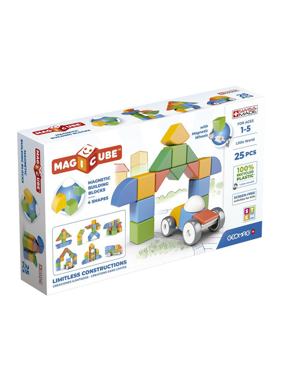 Magicube Bloques Magneticos Eco 4 Formas Pequeño Mundo