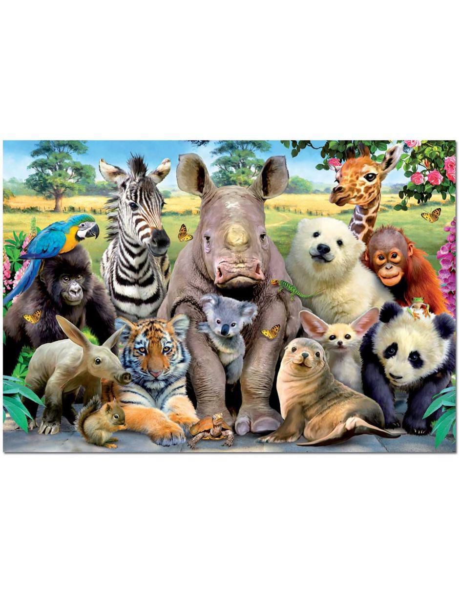 Rompecabezas Animales de la selva 1000 piezas 2