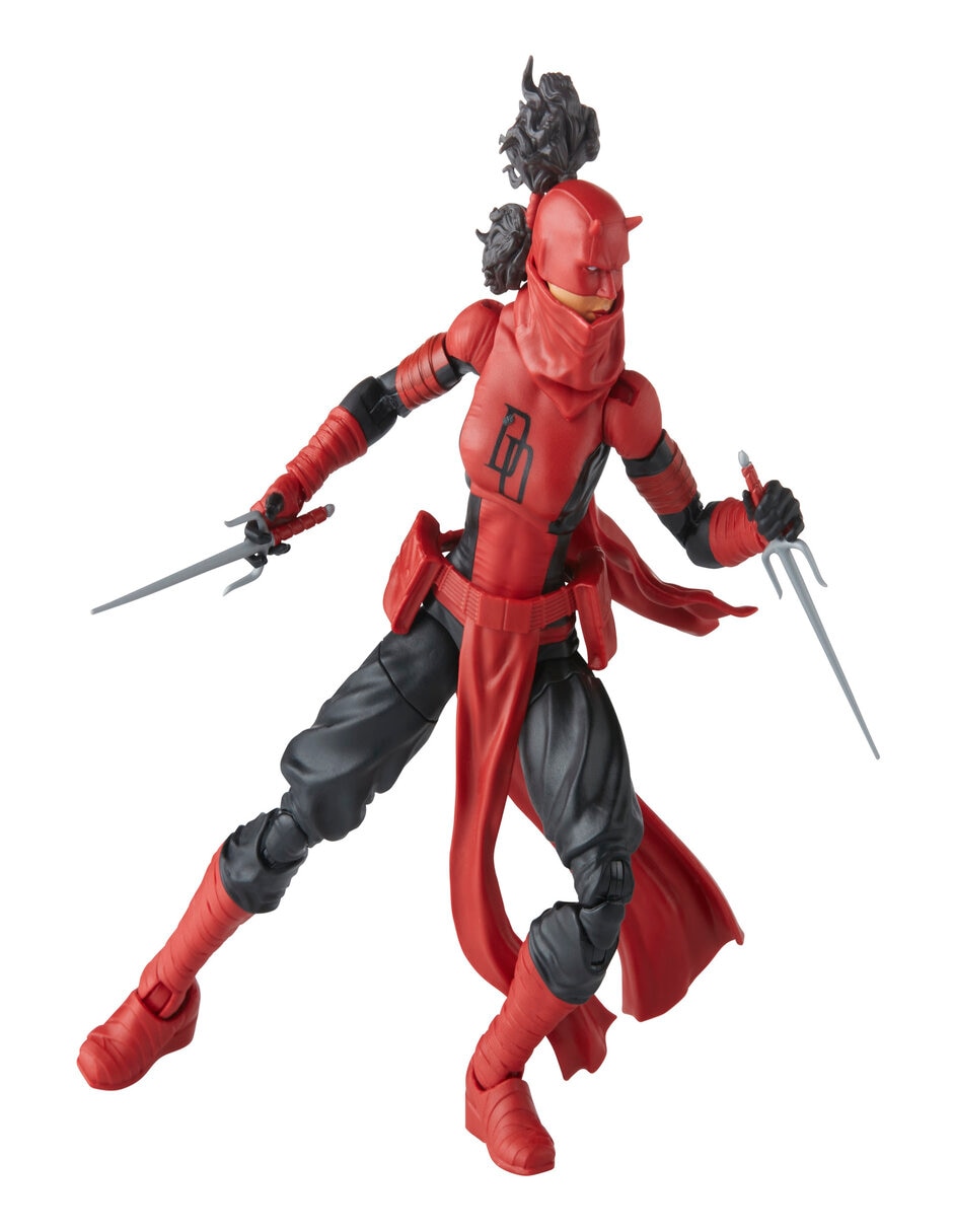 Figura de acción Marvel Legends Series Elektra Natchios articulada 3