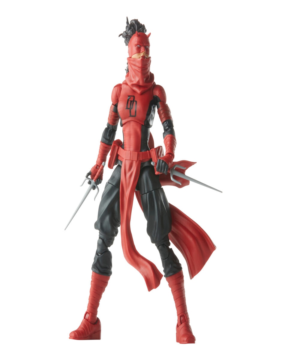 Figura de acción Marvel Legends Series Elektra Natchios articulada 7