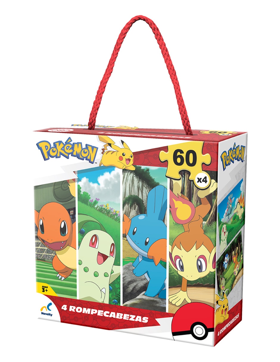 Rompecabezas Pokémon 4 en 1 240 piezas 2