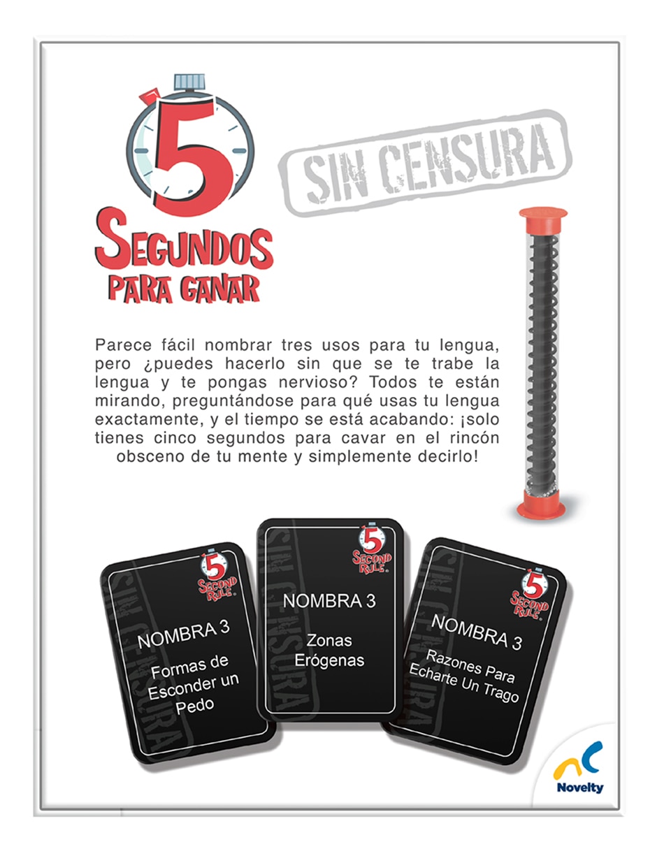 Juego 5 segundos para ganar sin censura 3
