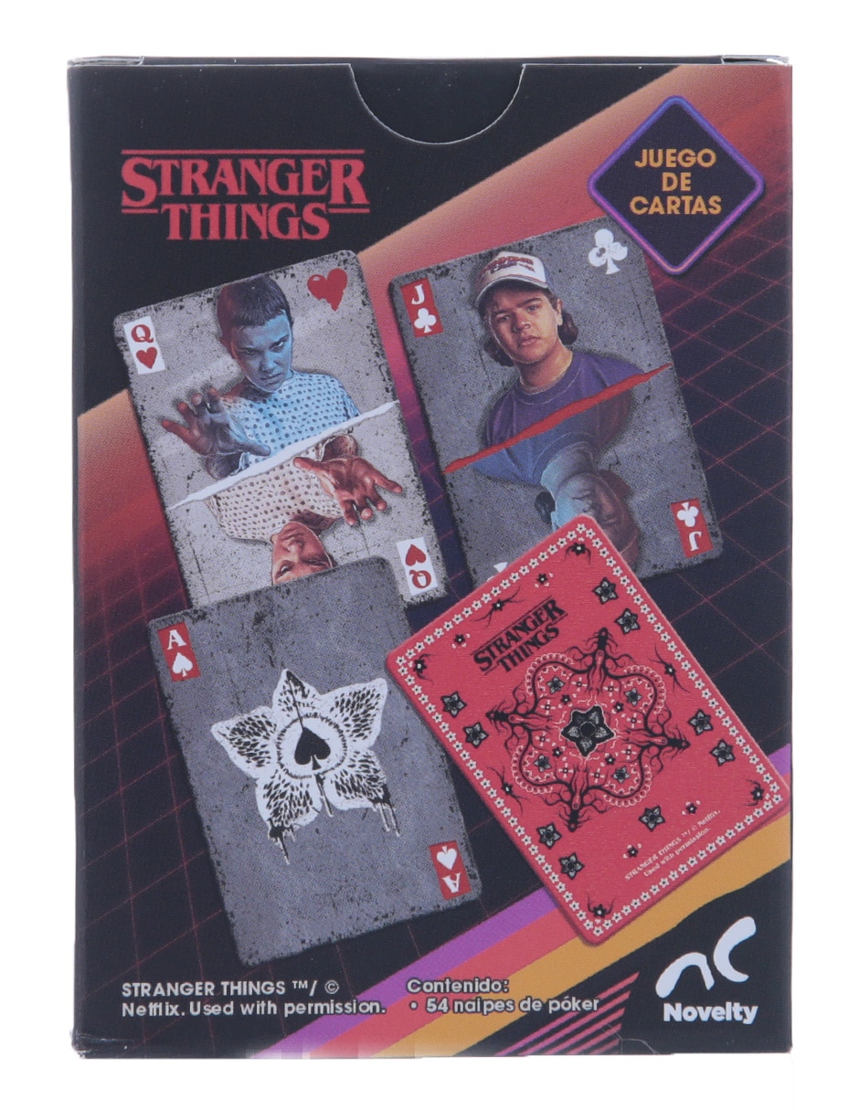 Baraja póker Netflix Stranger Things 7