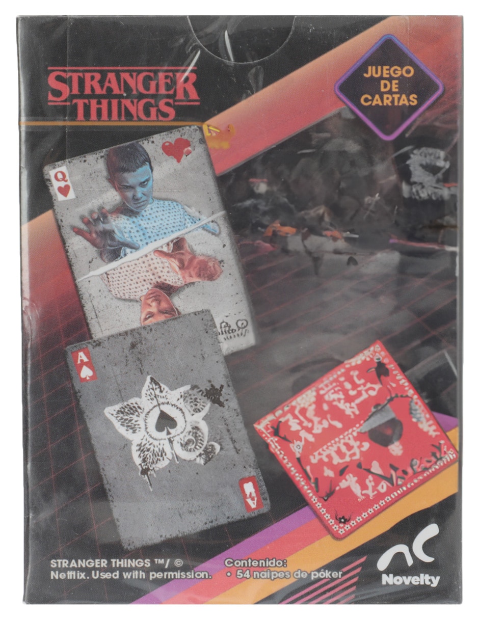 Baraja póker Netflix Stranger Things 8