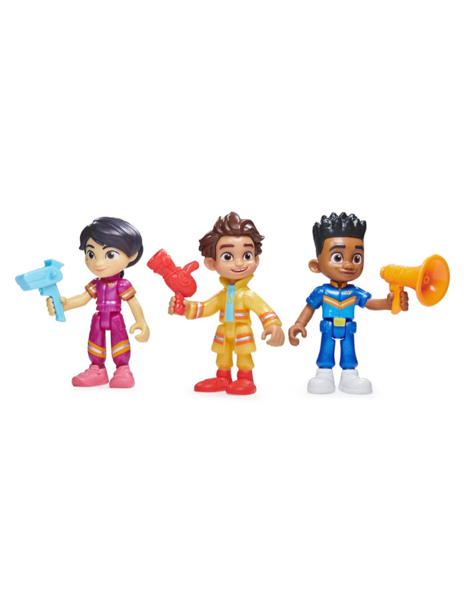 Set figuras acción Firebuds collectors