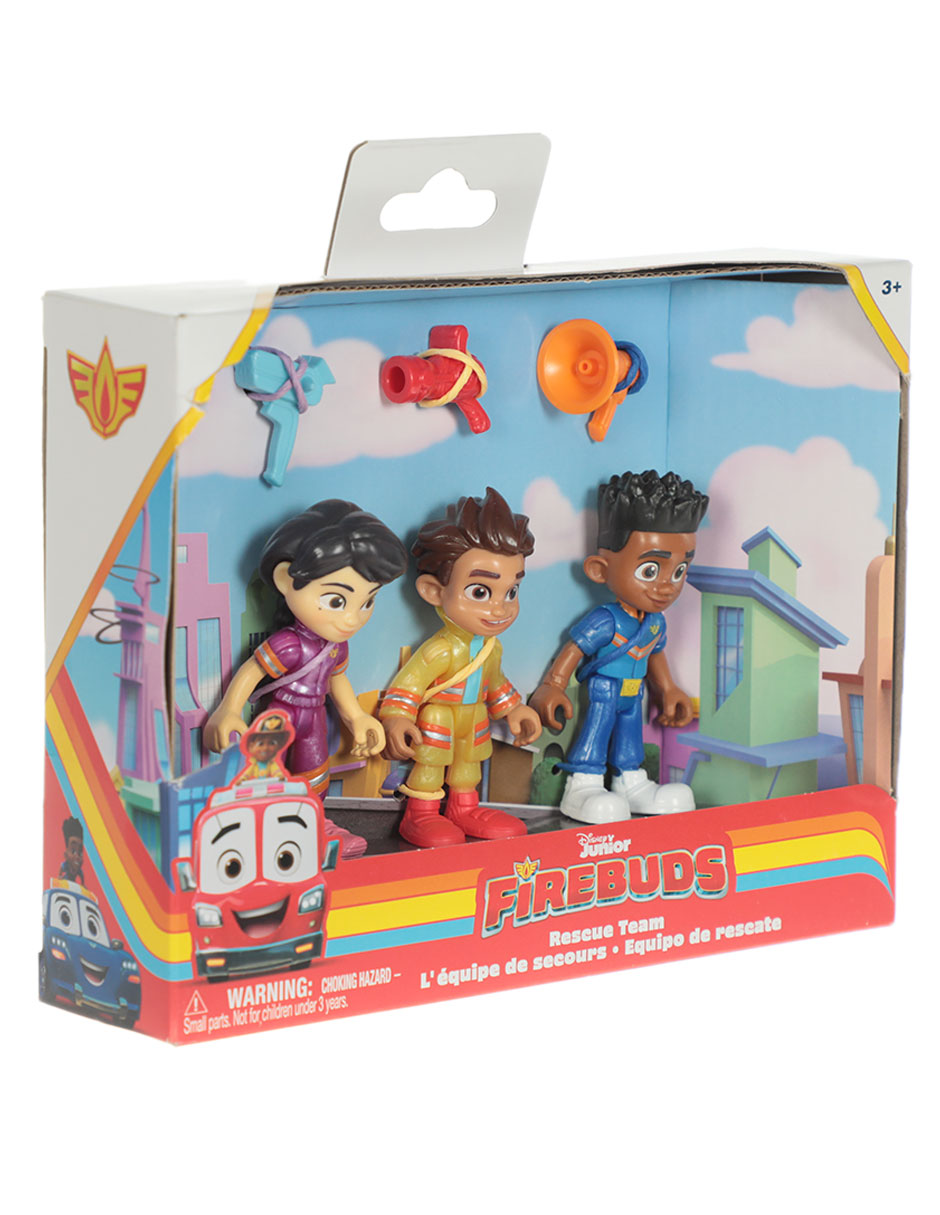 Set figuras acción Firebuds collectors 2
