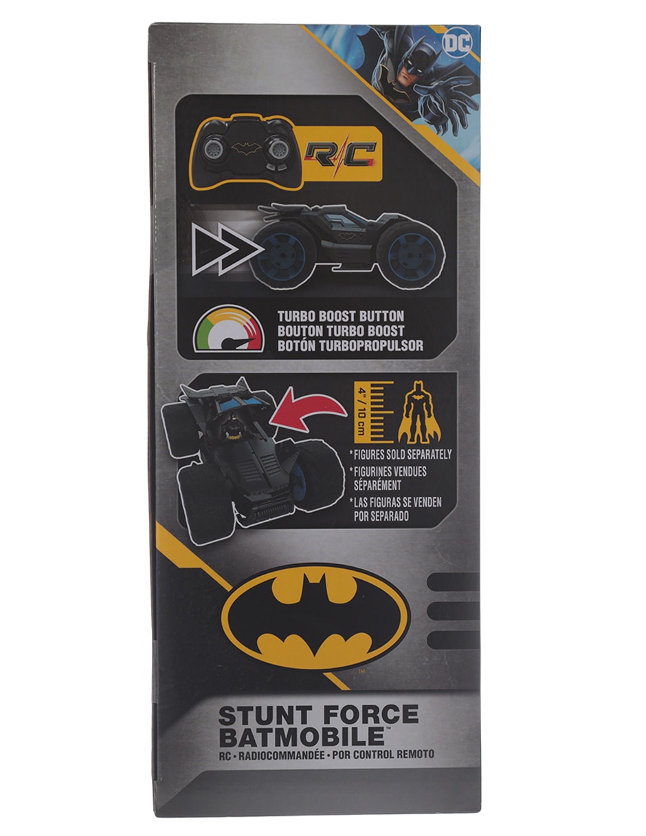 Carro de control remoto stunt force batmobile 3