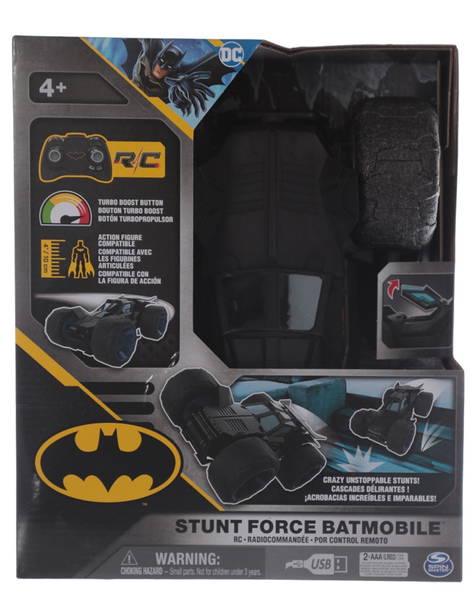 Carro de control remoto stunt force batmobile 5