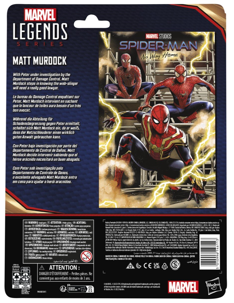 Figura de acción Spiderman No Way Home Matt Murdock 4