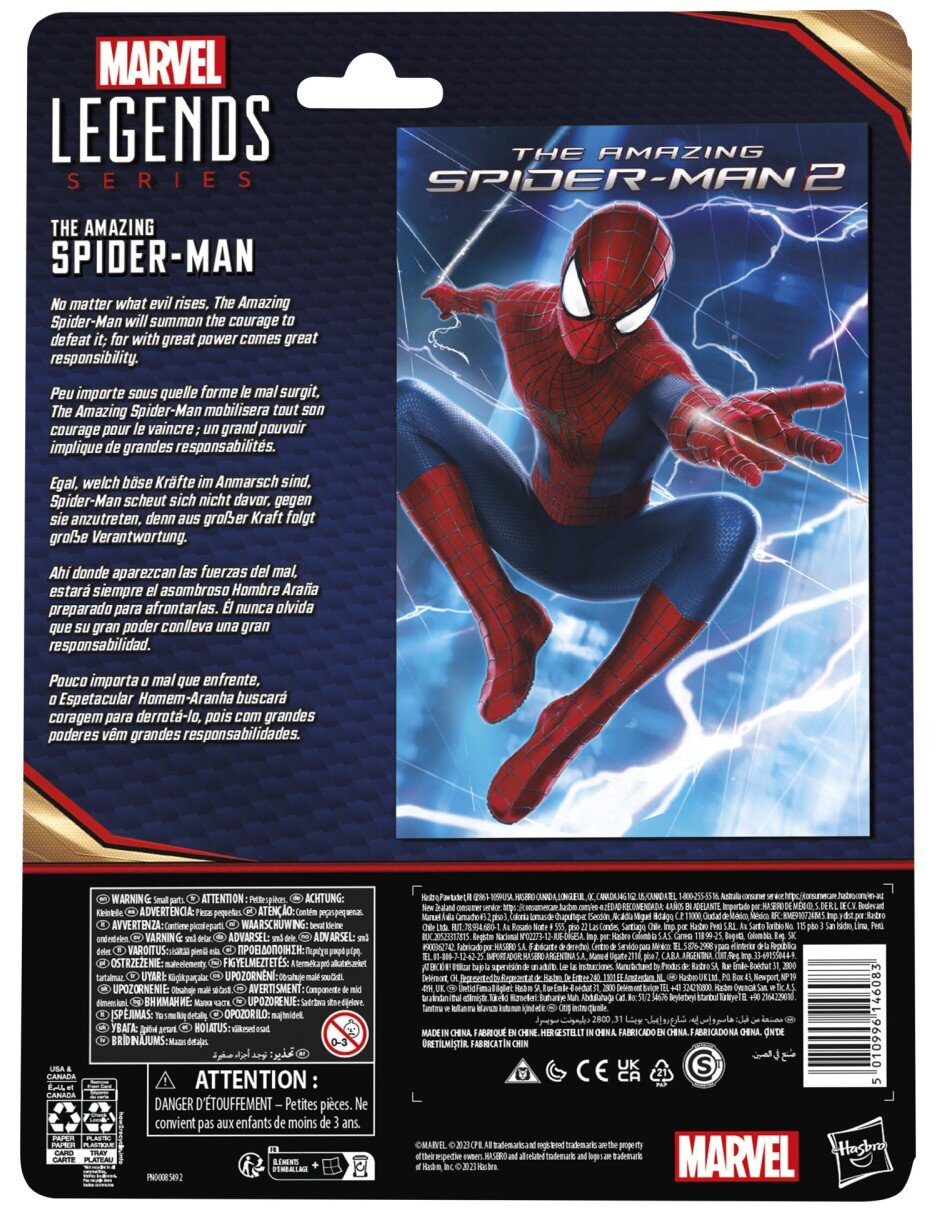 Figura de acción Marvel: Legends Series The Amazing Spider-Man 7