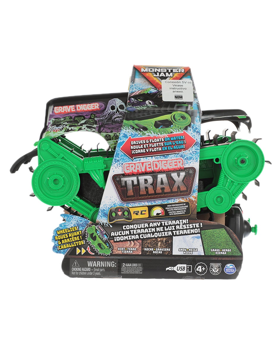 Monster Truck a control remoto grave digger trax 3
