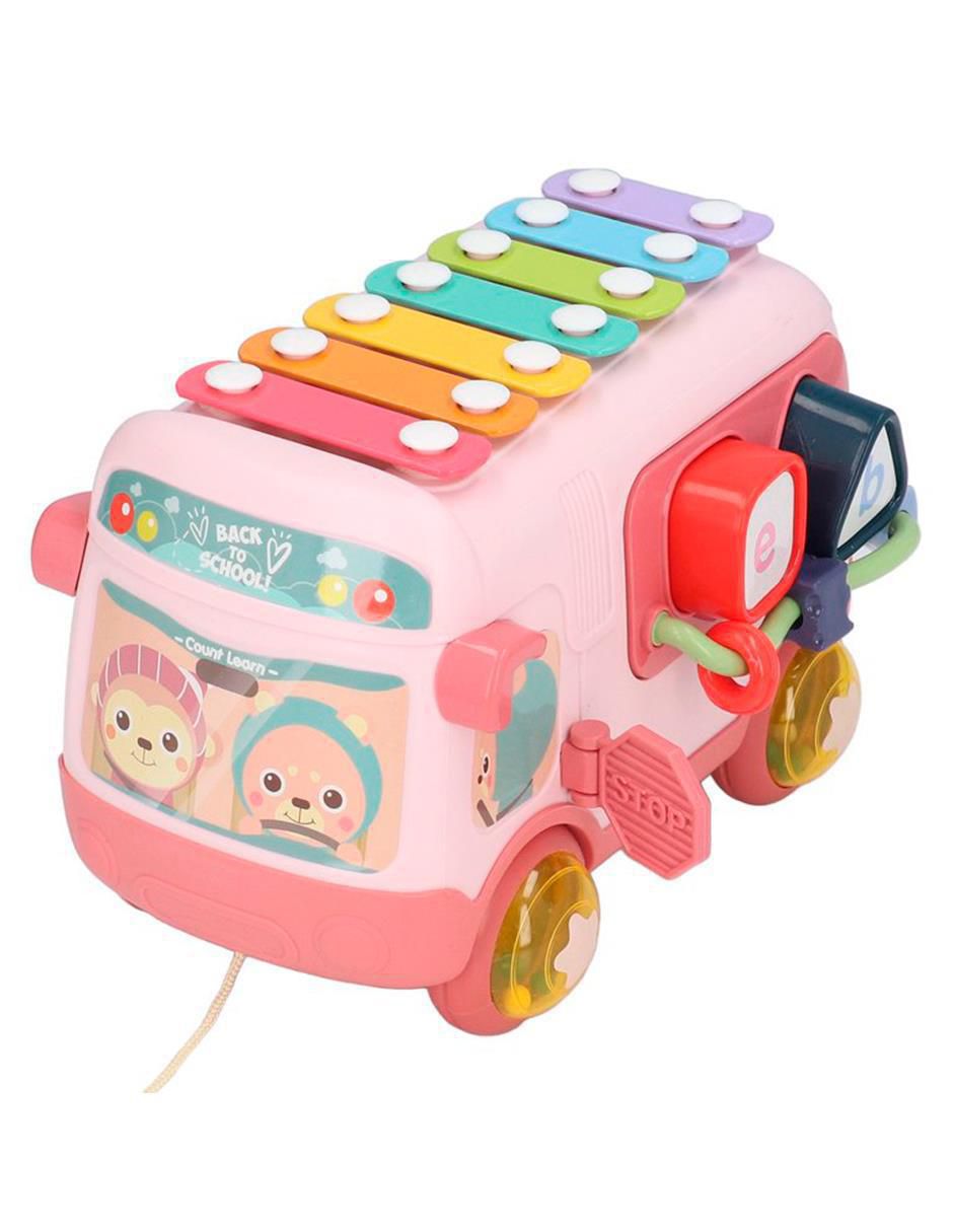 Camión escolar autobús con xilófono 5