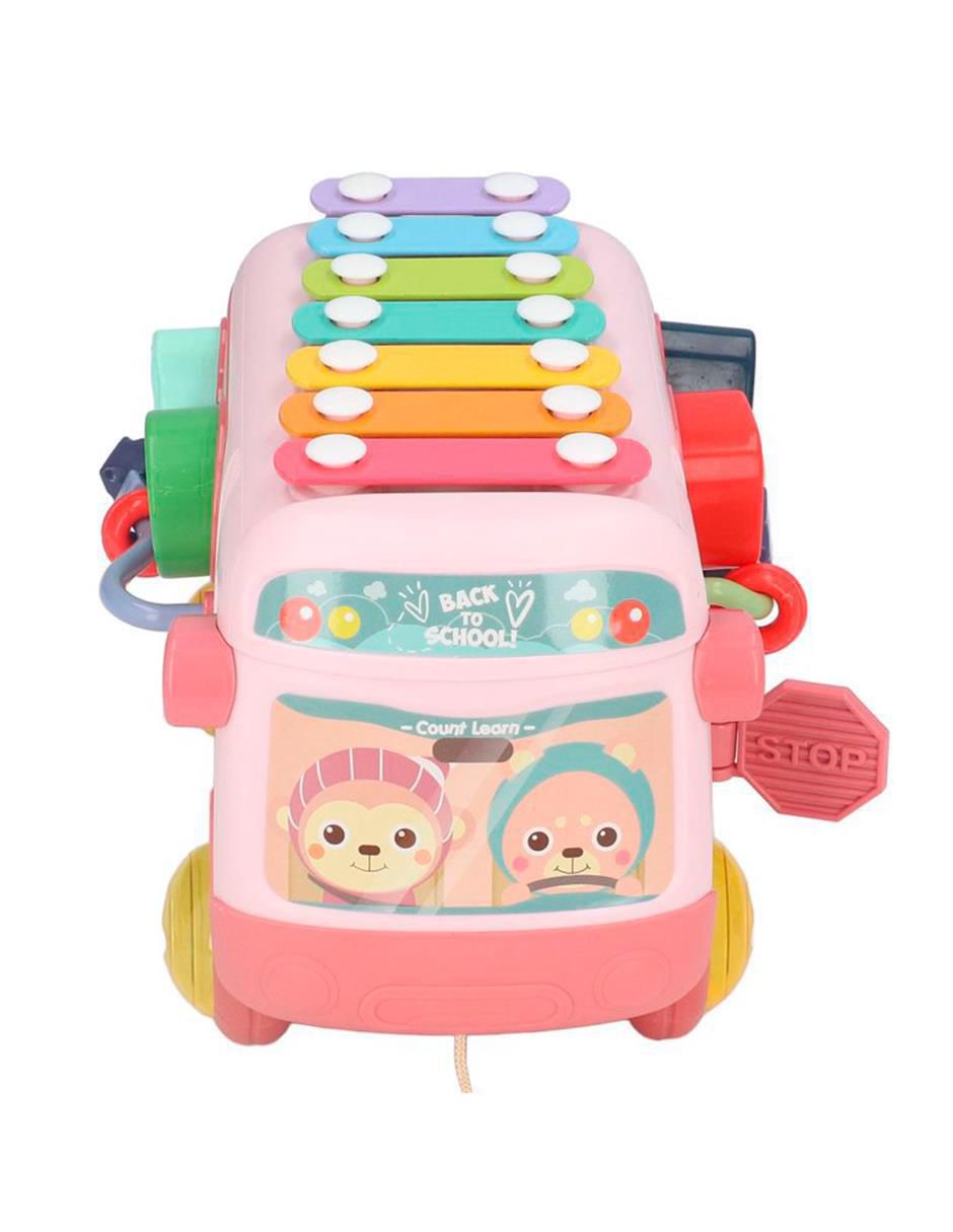 Camión escolar autobús con xilófono 6