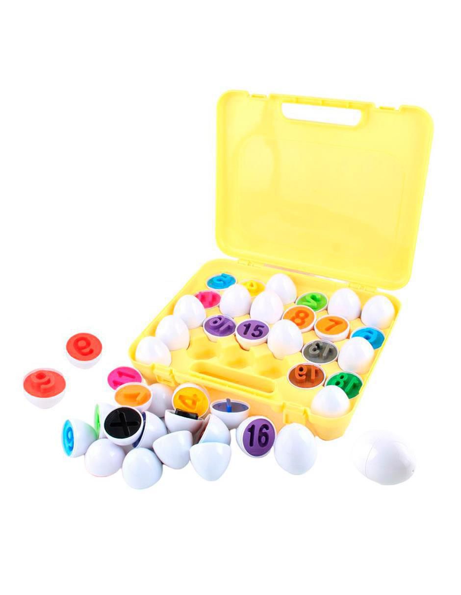 Juguete Huevos Didácticos juego didáctico infantil unisex Juguete Huevos Didácticos juego didáctico infantil unisex