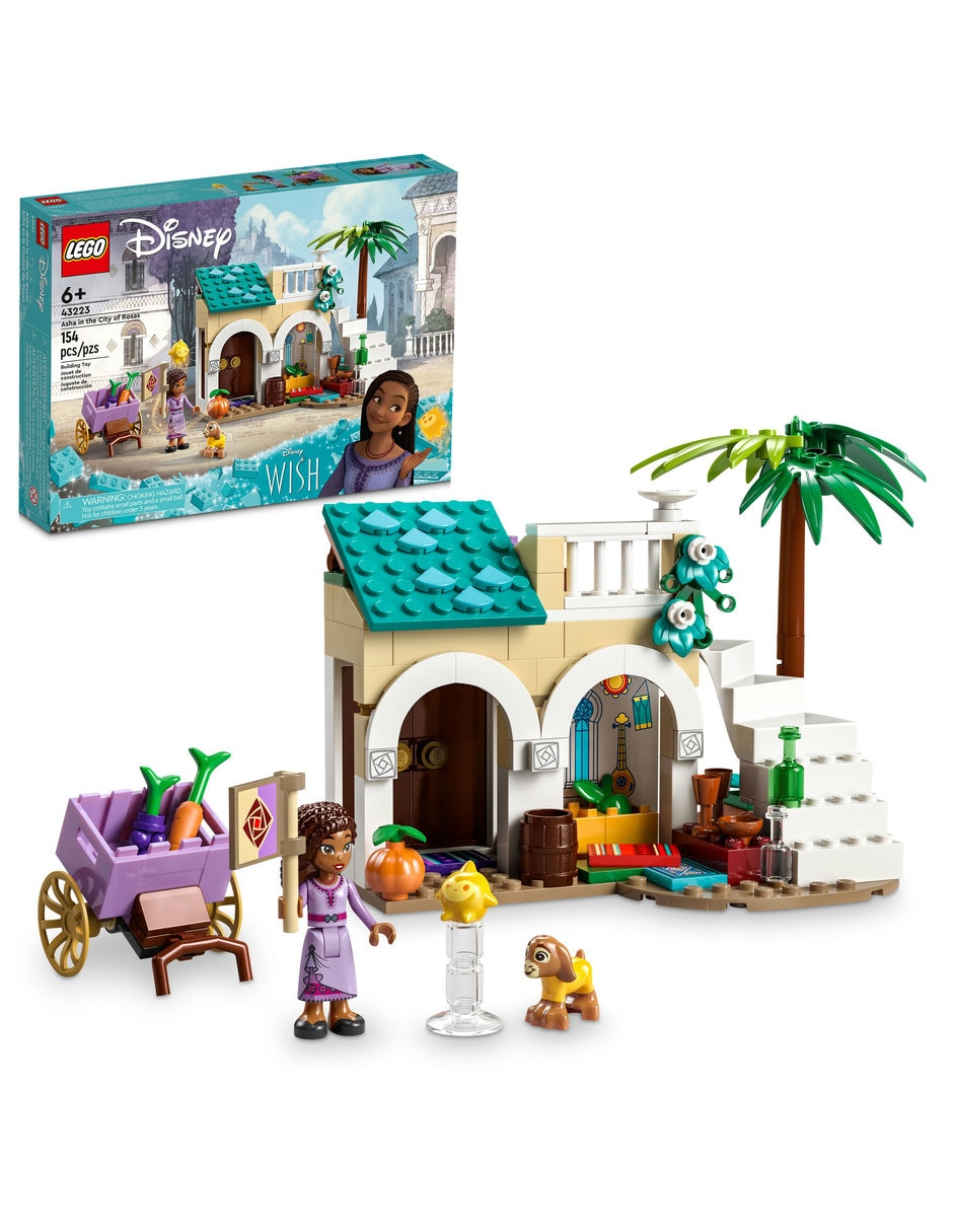 Lego Disney Princess Asha en la Ciudad de Rosas 43223
