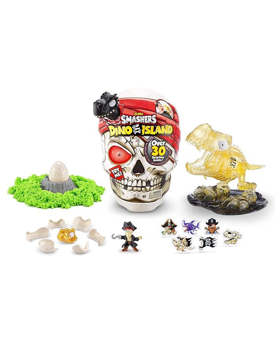 Figura sorpresa Dino Island Smashers deluxe