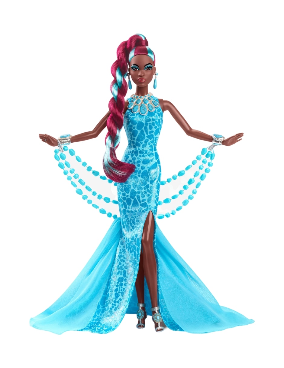 Muñeca fashion Barbie Dreamtopia Unicornio cuerno azul