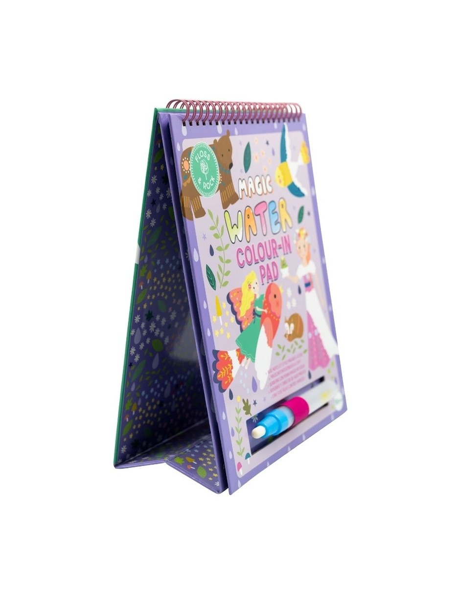 Libreta mágica reutilizable pinta con agua, Cuento Hadas 3