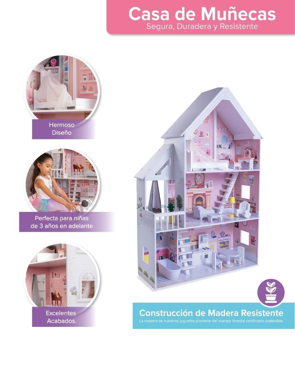 Casa de muñecas Linda 3