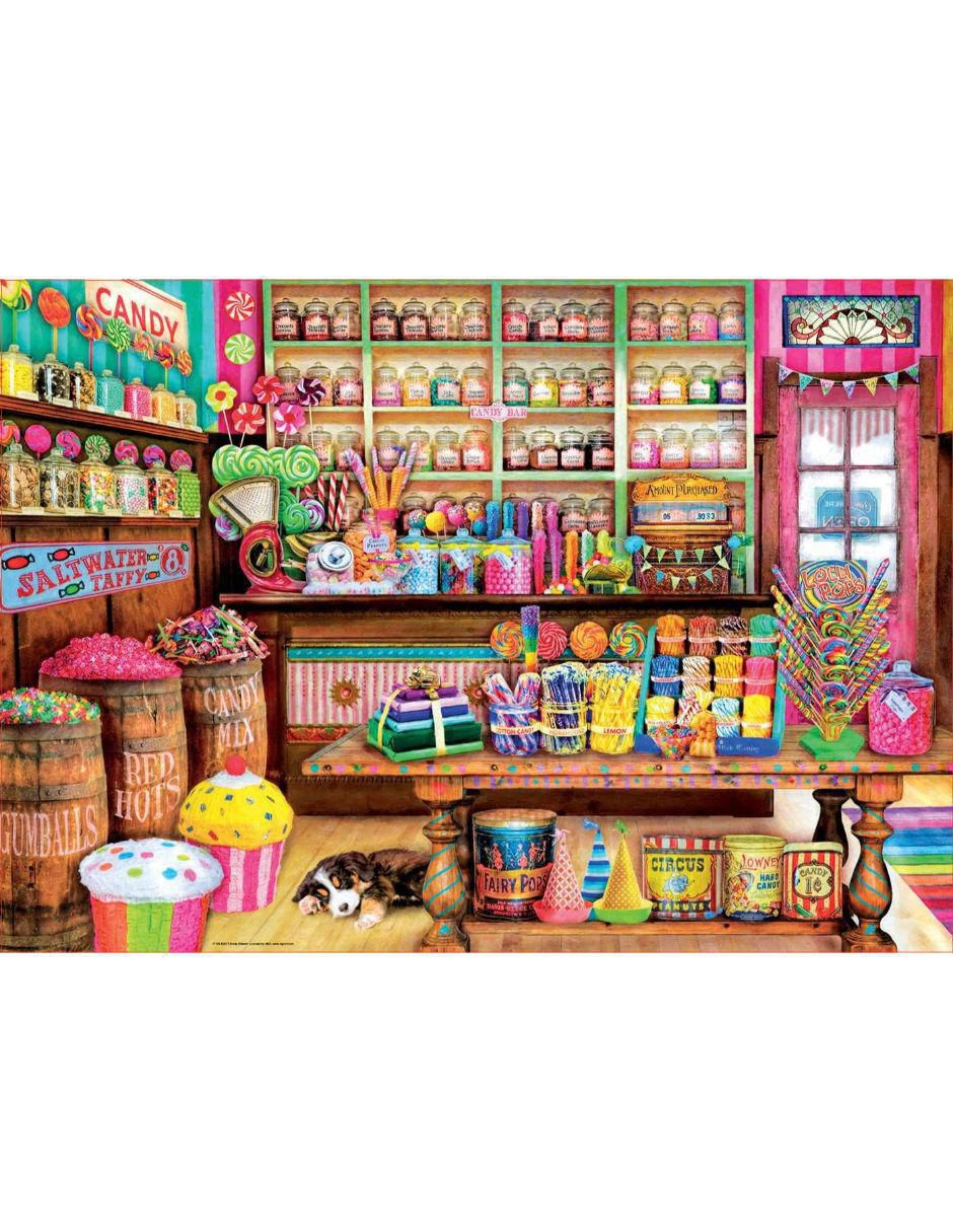 Rompecabezas Tienda de dulces 1000 piezas 2