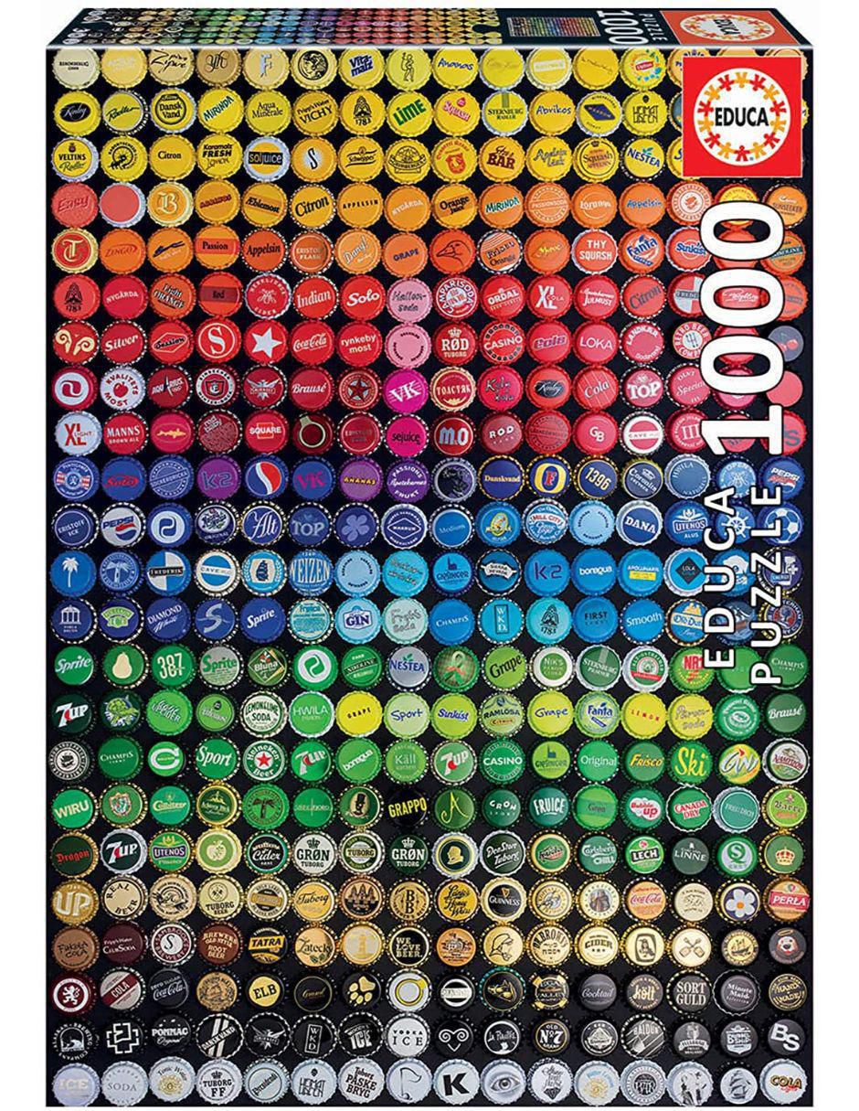 Rompecabezas Collage de fichas 1000 piezas