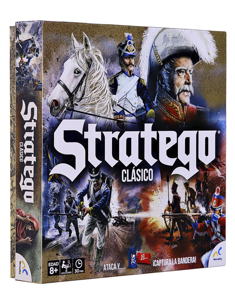 Juego de mesa en familia stratego clásico caja de cartón 3