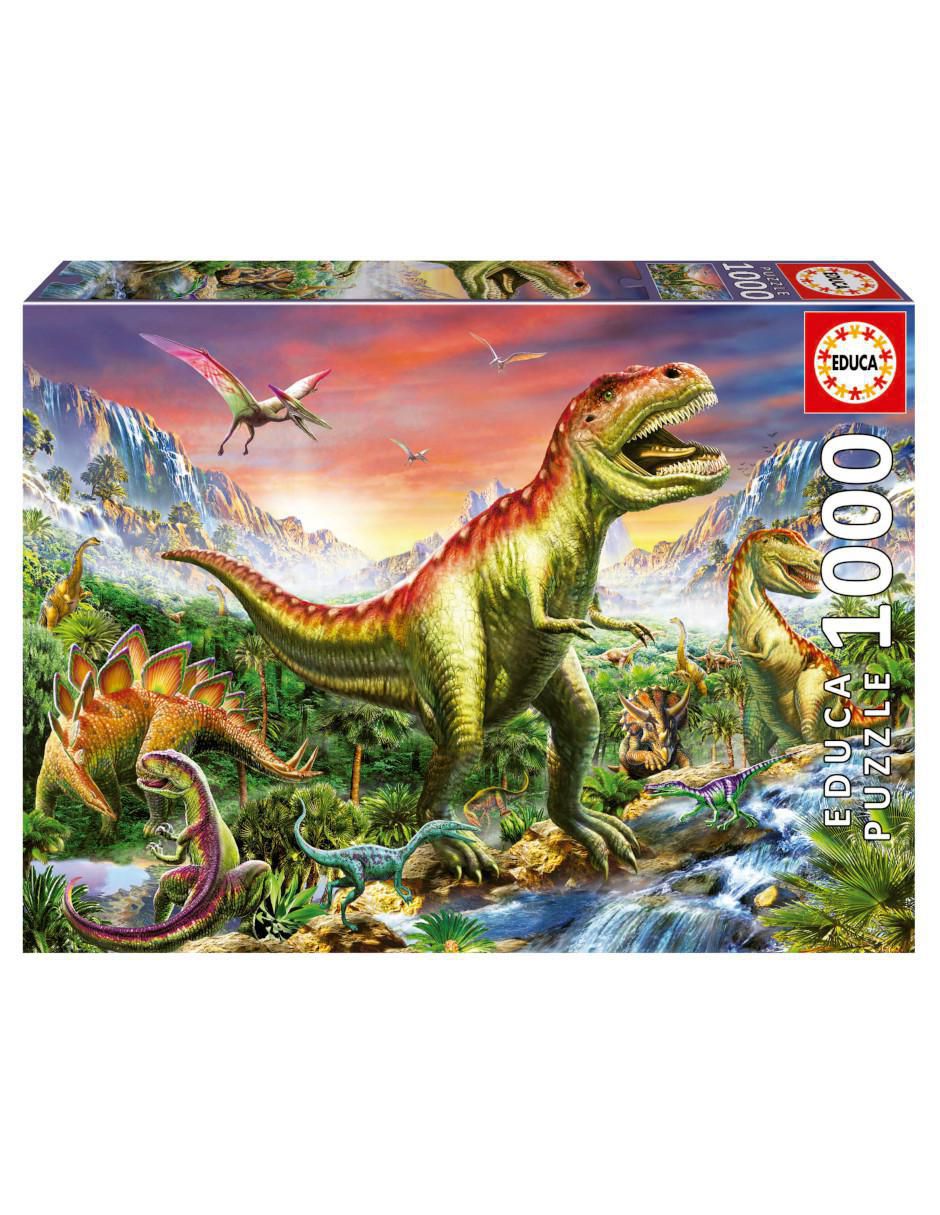Rompecabezas Dinosaurios prehistóricos 1000 piezas Rompecabezas Dinosaurios prehistóricos 1000 piezas