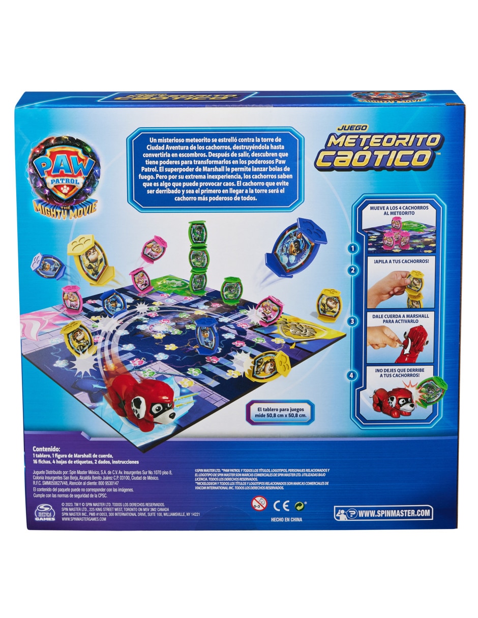 Meteorito caótico Paw Catrol Juegos de mesa 3