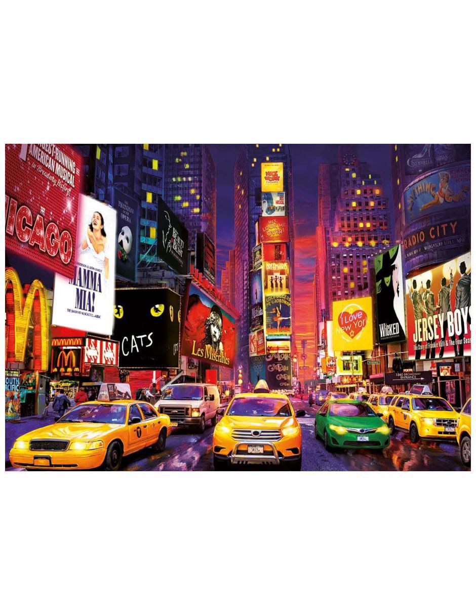 Rompecabezas Times Square, Nueva York 1000 piezas 3