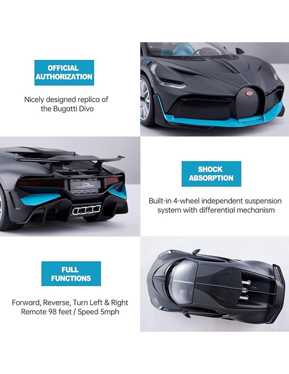 Automóvil deportivo bugatti divo abs 5