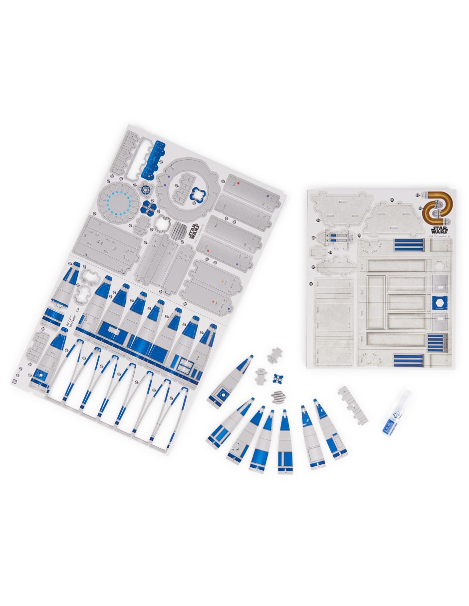 Rompecabezas Star Wars R2-D2 de 4D 201 piezas 8