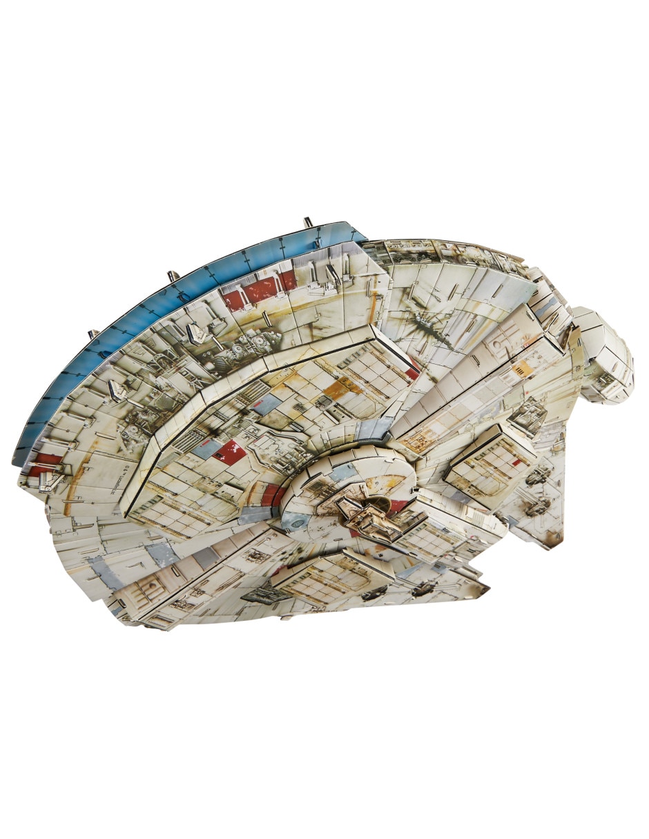 Rompecabezas Star Wars Halcón Milenario 4D 223 piezas 3